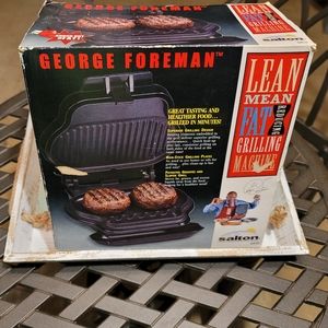 Vintage small George Foreman electric grill